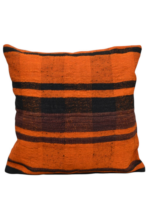 El Dokuma Dekoratif Kilim Kırlent Yastık Kılıfı 0913 - Yeni - Çok Renkli