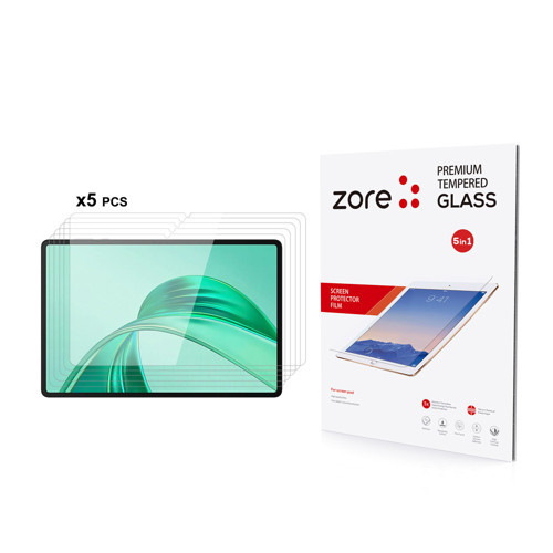 Honor Pad X8A 5in1 Tablet Temperli Cam Ekran Koruyucu - Şeffaf