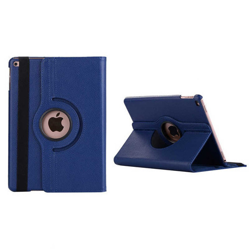 iPad 10.2 2021 (9.Nesil) Dönebilen Standlı Kılıf - Lacivert