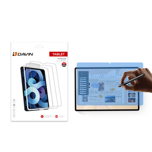 Xiaomi Pad 7 Kağıt Hisli Mat Paper Like Tablet Ekran Koruyucu - Şeffaf