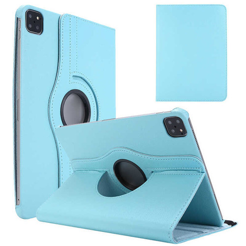 iPad Air 11 2025 M3 Dönebilen Standlı Kılıf - Mavi
