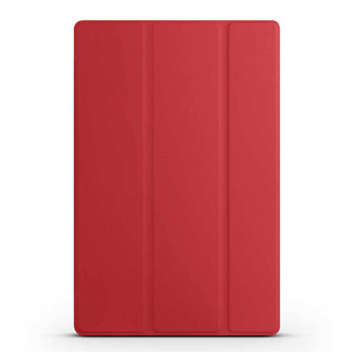 Galaxy Tab S10 Lite Smart Cover Standlı 1-1 Kılıf - Kırmızı