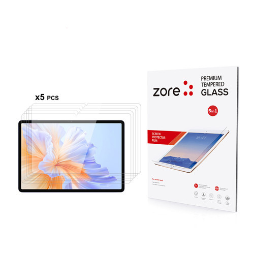 Honor Pad V9 5in1 Tablet Temperli Cam Ekran Koruyucu - Şeffaf