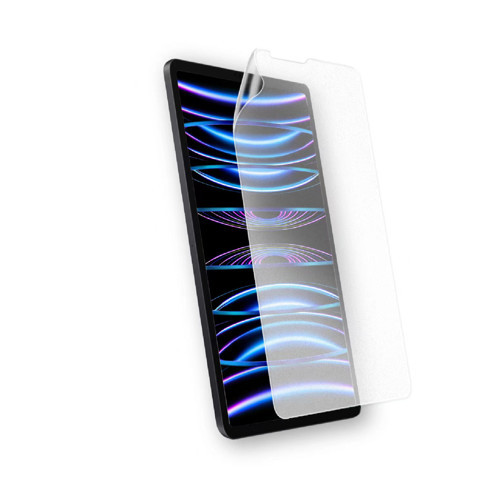 iPad Pro 12.9 2021 (5.Nesil) Kağıt Hisli Mat Paper Like Tablet Ekran Koruyucu - Renksiz