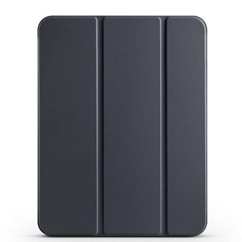 iPad 11.Nesil 2025 Smart Cover Kalem Bölmeli Standlı 1-1 Kılıf - Siyah