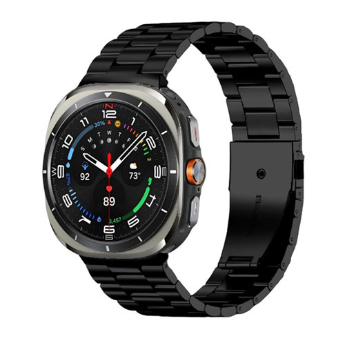 Galaxy Watch 8 KRD-04 Metal Kordon - Siyah