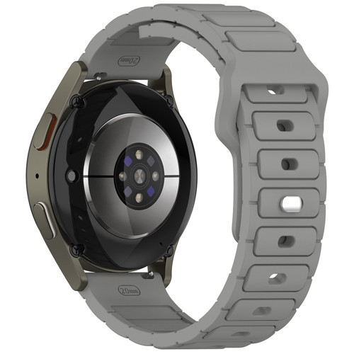 Huawei GT2 46mm KRD-132 22mm Silikon Kordon Strap Kayış - Gri