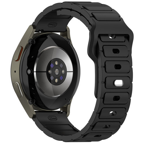 Huawei GT2 46mm KRD-132 22mm Silikon Kordon Strap Kayış - Siyah