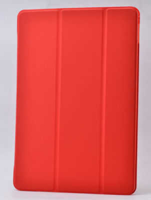 Galaxy Tab S2 8.0 T715 Smart Cover Standlı 1-1 Kılıf - Kırmızı