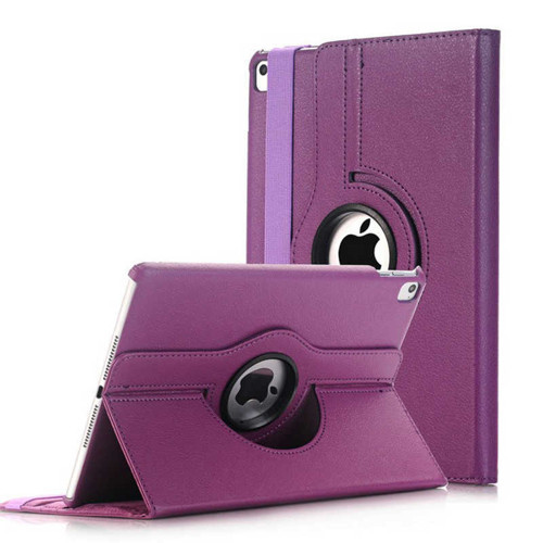 iPad 9.7 2018 (6.Nesil) Dönebilen Standlı Kılıf - Mor
