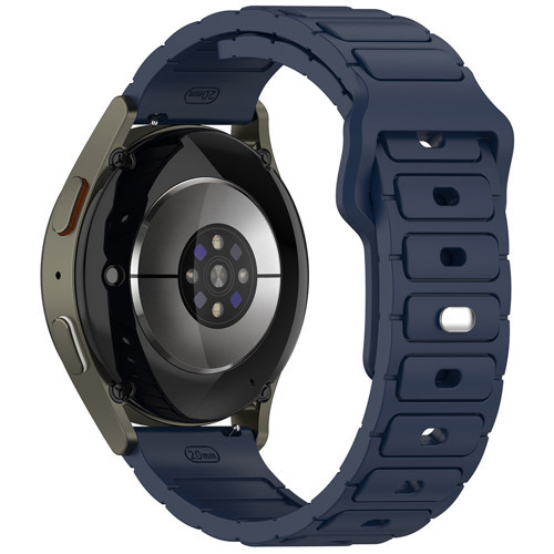 Huawei GT2 46mm KRD-132 22mm Silikon Kordon Strap Kayış - Midnight