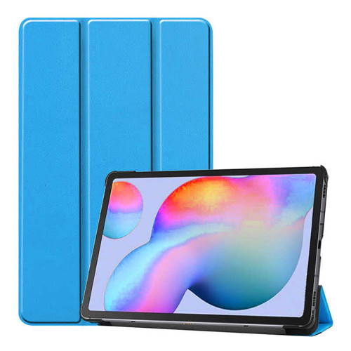 Huawei MatePad T8 Smart Cover Standlı 1-1 Kılıf - Mavi