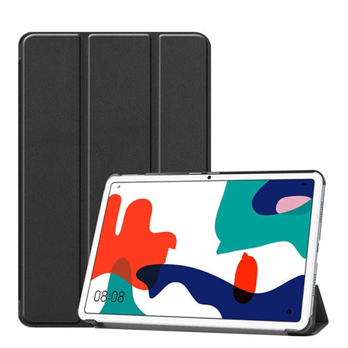 Huawei MatePad 10.4 Smart Cover Standlı 1-1 Kılıf - Siyah