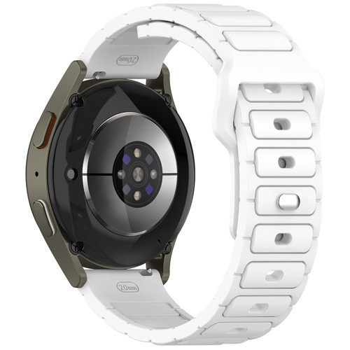 Huawei GT2 46mm KRD-132 22mm Silikon Kordon Strap Kayış - Beyaz