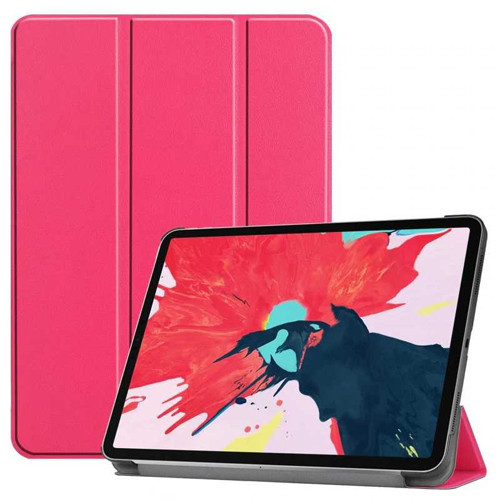 iPad Pro 11 2020 (2.Nesil) Smart Cover Standlı 1-1 Kılıf - Pembe