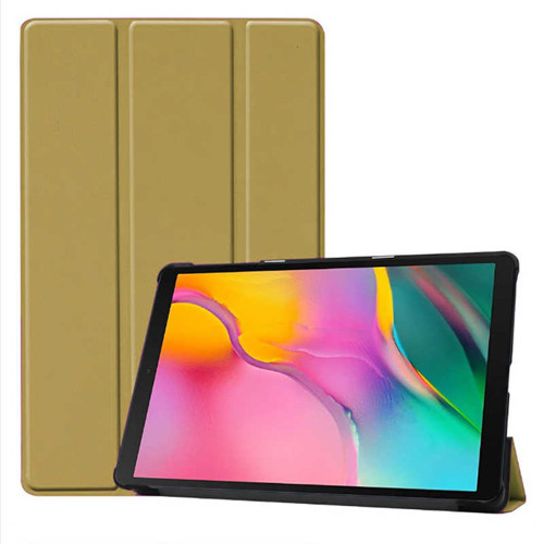 Huawei MatePad Pro 10.8 Smart Cover Standlı 1-1 Kılıf - Gold