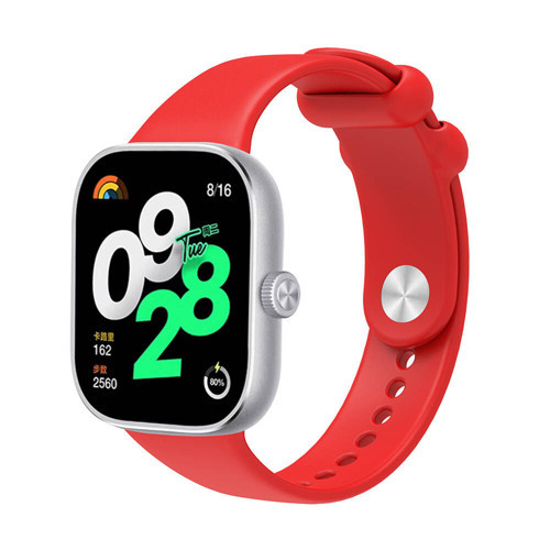 Mi Band 8 Pro KRD-109 Silikon Kordon - Kırmızı