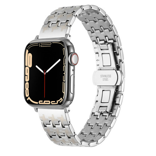 Watch Ultra 49mm KRD-86 Metal Kordon - Gümüş