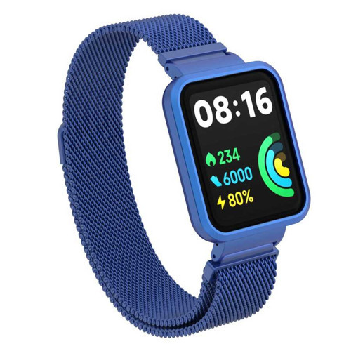 Xiaomi Redmi Watch 2 Lite KRD-58 Metal Kordon - Mavi