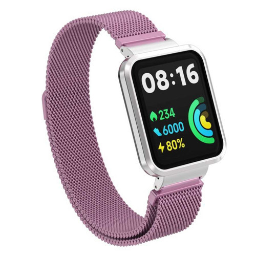 Xiaomi Redmi Watch 2 Lite KRD-58 Metal Kordon - Pembe