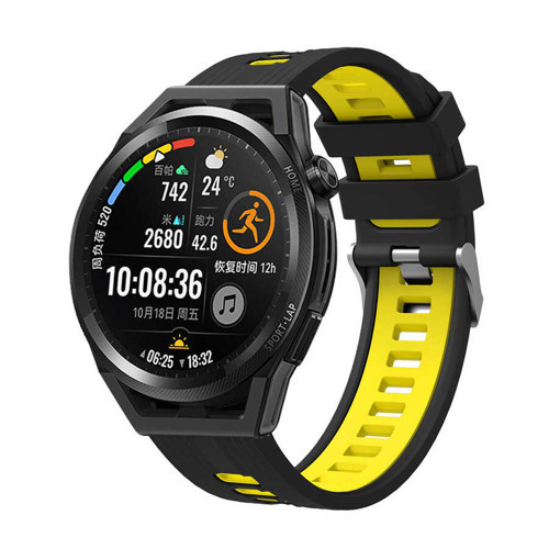 Xiaomi Redmi Watch 5 Active KRD-55 Silikon Kordon - Siyah-Sarı