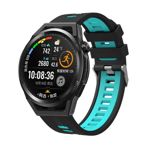 Xiaomi Redmi Watch 5 Active KRD-55 Silikon Kordon - Siyah-Mavi