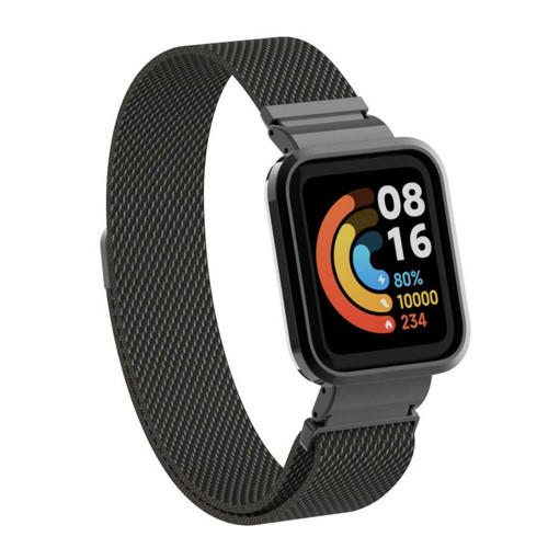 Xiaomi Redmi Watch (Mi Watch Lite) KRD-58 Metal Kordon - Siyah