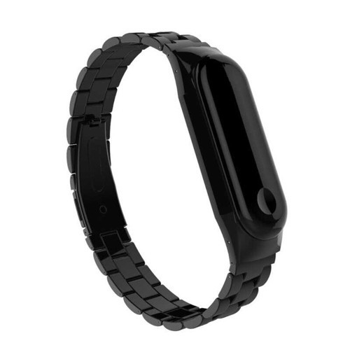 Xiaomi Mi Band 6 KRD-04 Metal Kordon - Siyah