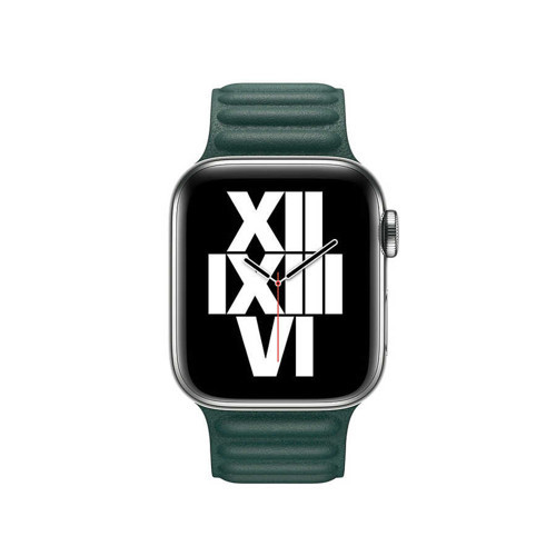  Watch 38mm KRD-34 Deri Kordon - Koyu Yeşil