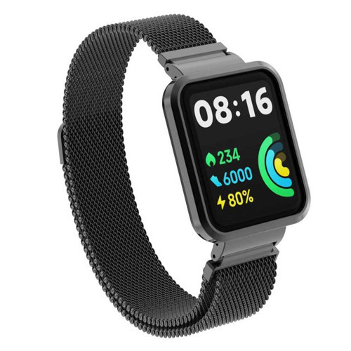 Xiaomi Redmi Watch 2 Lite KRD-58 Metal Kordon - Siyah