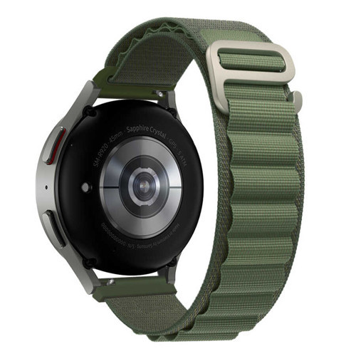 Huawei Watch GT 3 42mm KRD-74 20mm Hasır Kordon - Yeşil