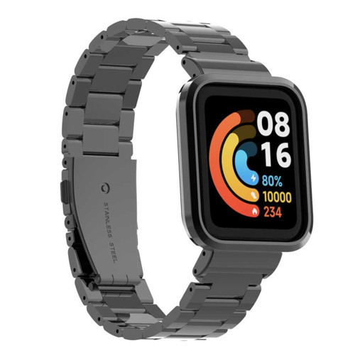 Xiaomi Redmi Watch (Mi Watch Lite) KRD-60 Metal Kordon - Siyah
