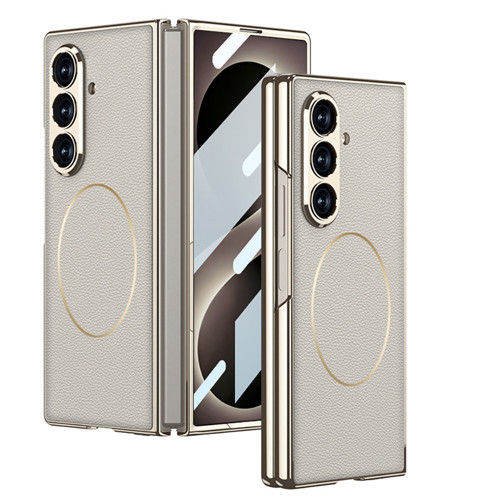 Galaxy Z Fold 8 Ultra Kılıf M-safe Şarj Özellikli Kıpta KPT-10 Sert PC Kılıf - Titanyum