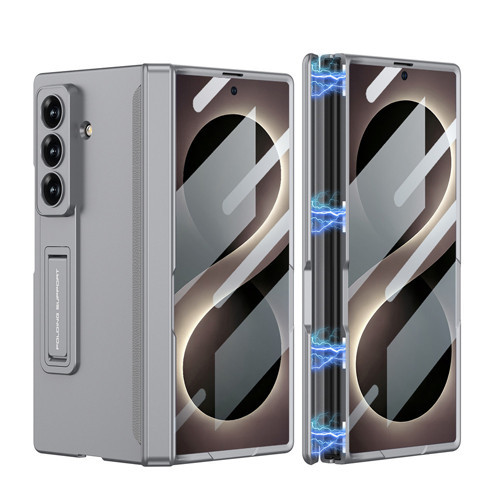 Galaxy Z Fold 8 Ultra Kılıf M-Magnet Kılıf - Gri