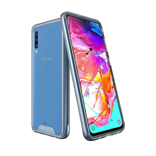 Galaxy A70 Kılıf Gard Silikon - Renksiz