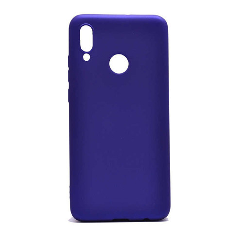 Huawei P Smart 2019 Kılıf Premier Silikon Kılıf - Saks Mavi