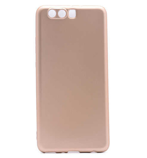Huawei P10 Plus Kılıf Premier Silikon Kılıf - Gold