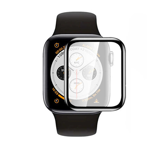 Watch 40mm Mat Eko PMMA Pet Saat Ekran Koruyucu - Siyah