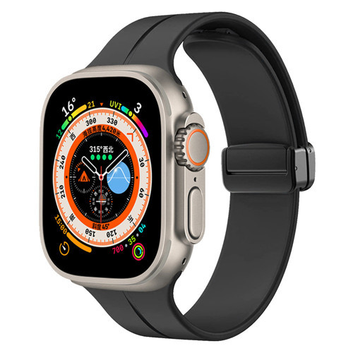 Watch Ultra 49mm KRD-84 Silikon Kordon - Siyah