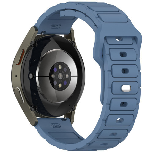 Huawei GT2 46mm KRD-132 22mm Silikon Kordon Strap Kayış - Mavi