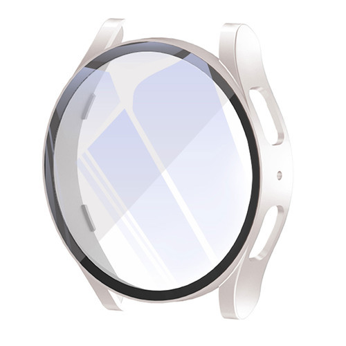 Galaxy Watch 6 40mm Sert PC Kasa ve Ekran Koruyucu Watch Gard 14 - Starlight