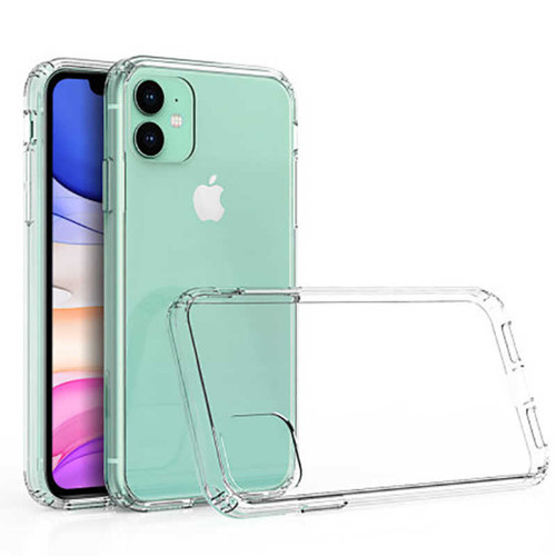 iPhone 11 Kılıf Nitro Anti Shock Silikon - Renksiz
