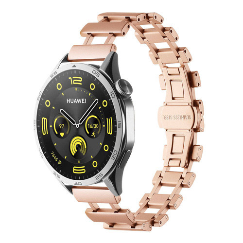 Huawei Watch GT 3 46mm KRD-96 22mm Metal Kordon - Rose Gold