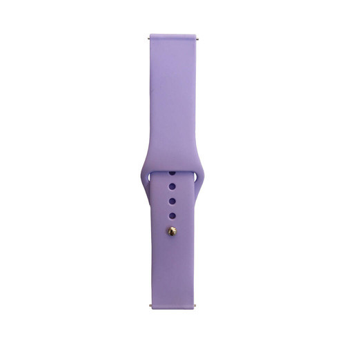 Huawei Watch GT 3 42mm Band Serisi 20mm Klasik Kordon Silikon Strap Kayış - Lila