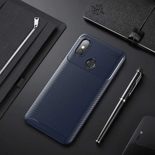 Xiaomi Mi Max 3 Kılıf Negro Silikon Kılıf - Lacivert