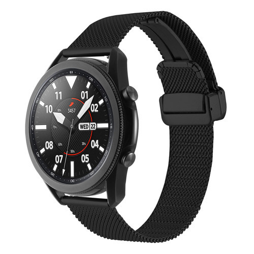 Huawei GT2 46mm KRD-85 22mm Metal Kordon - Siyah