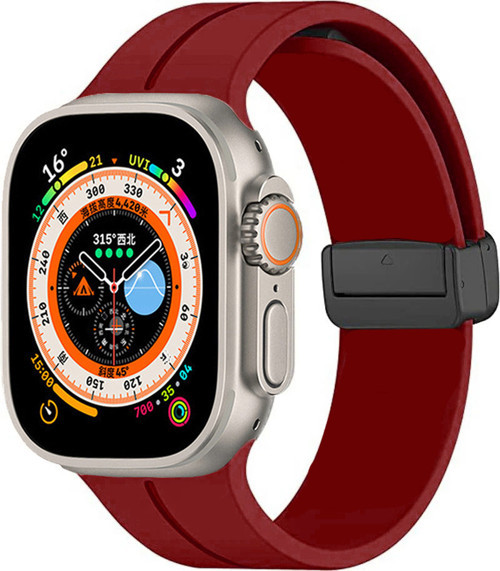 Watch Ultra 49mm KRD-84 Silikon Kordon - Derin Mor