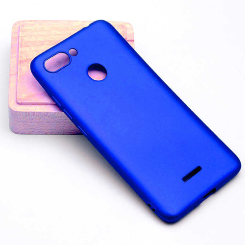 Xiaomi Redmi 6 Kılıf Premier Silikon Kılıf - Saks Mavi