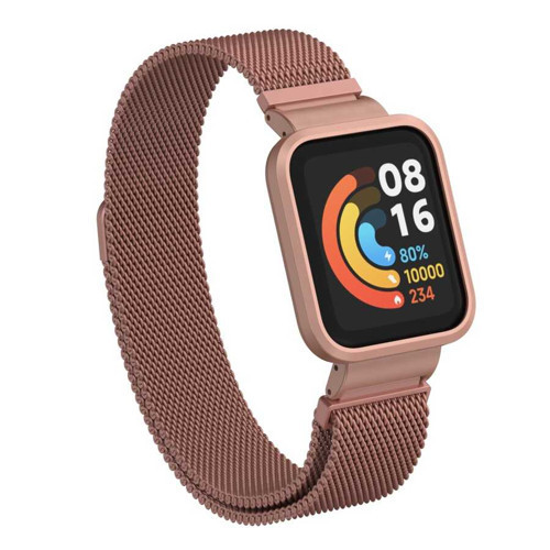 Xiaomi Redmi Watch (Mi Watch Lite) KRD-58 Metal Kordon - Pembe