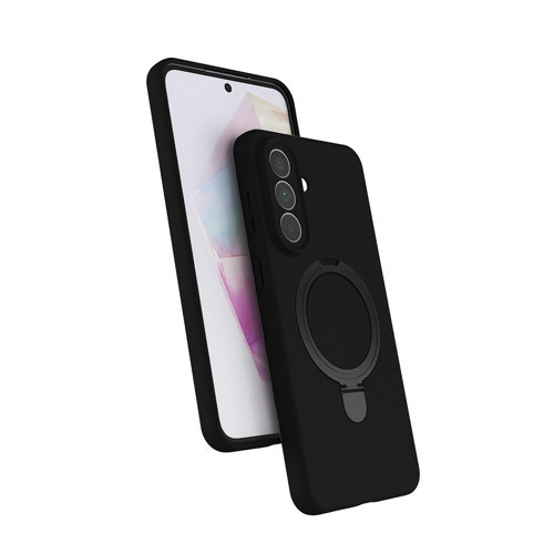 Galaxy A37 Kılıf M-safe Şarj Özellikli Standlı Samara Kılıf - Siyah